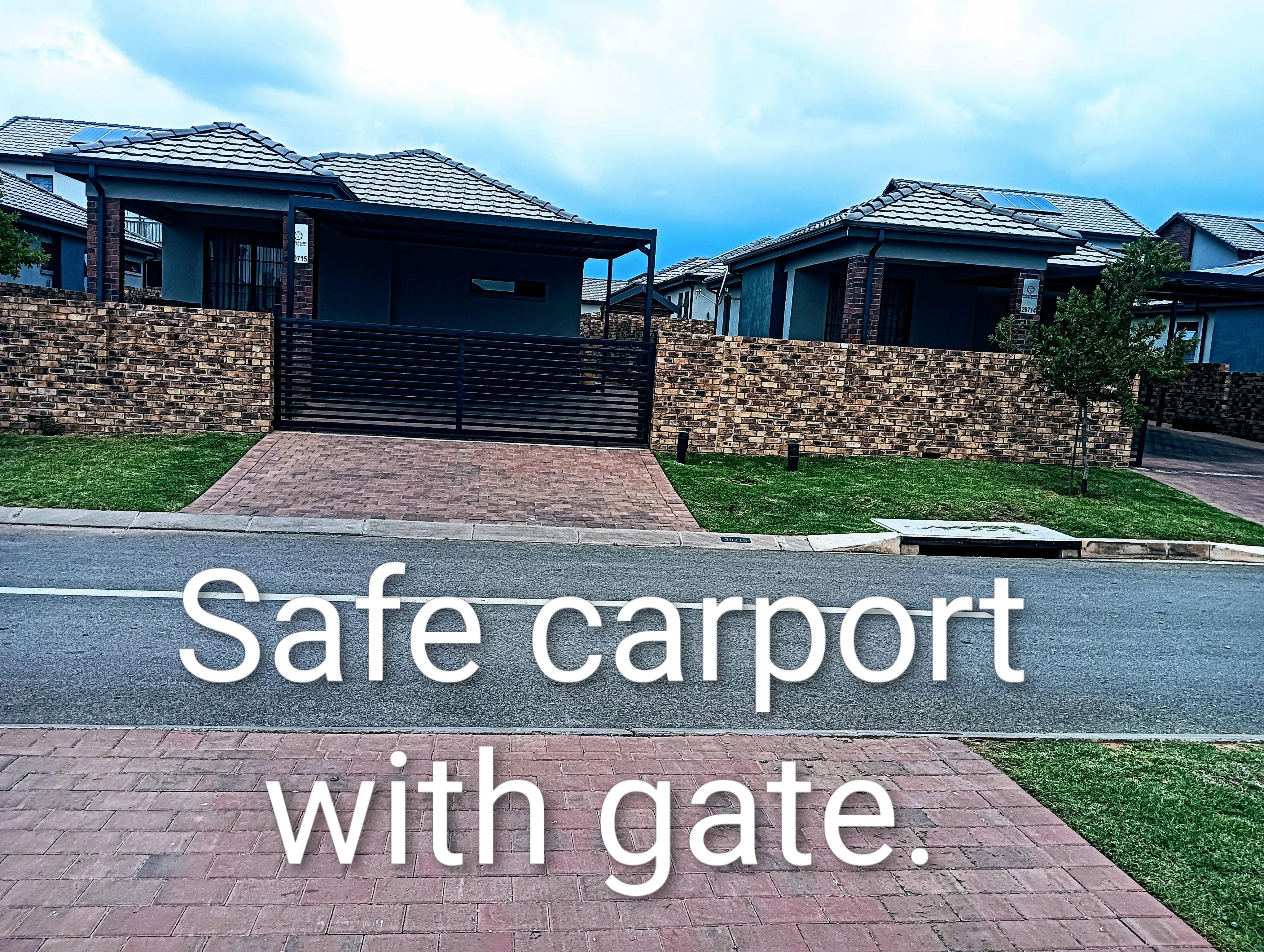 3 Bedroom House immediately available in Lion Pride Lifestyle Estate